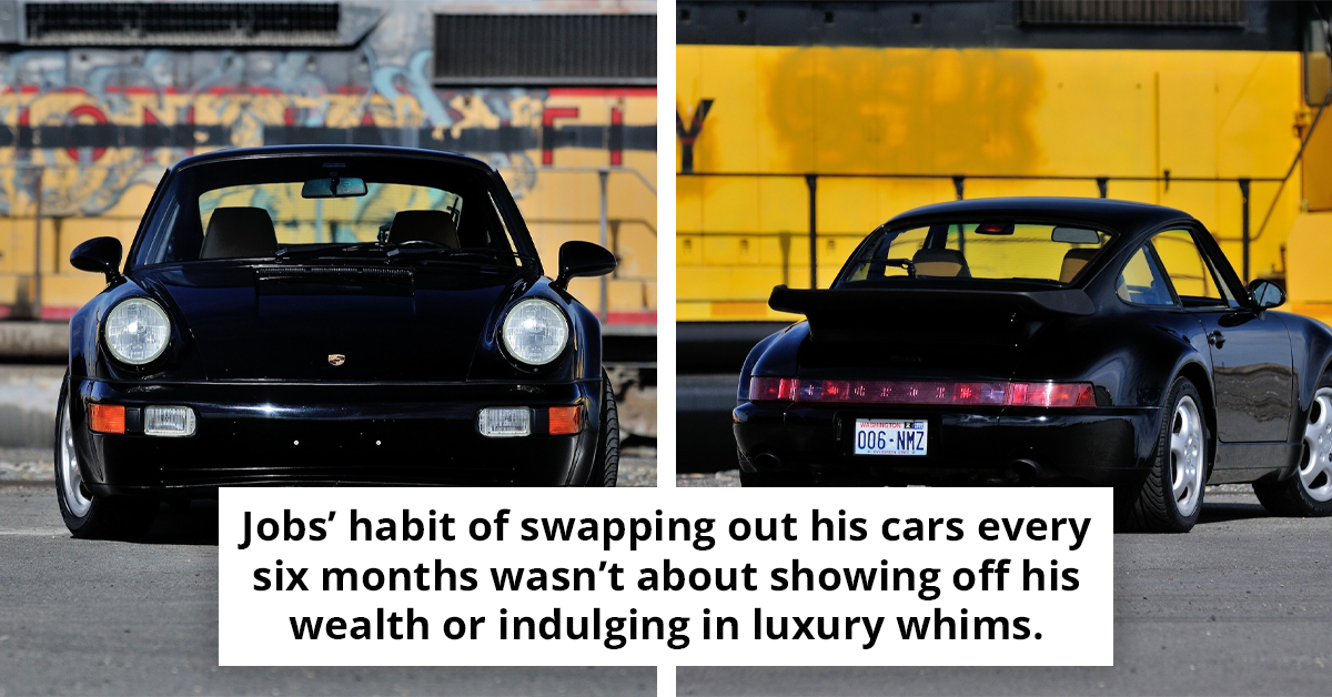 Why Steve Jobs Swapped Porsches Every Six Months—Here's The Truth Behind His License Plate Trick