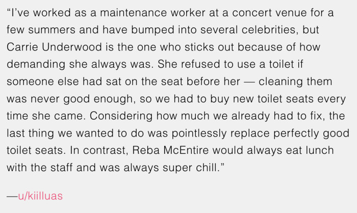 10. Carrie Underwood