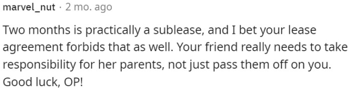 This arrangement could be seen as a sublease, potentially violating the lease agreement