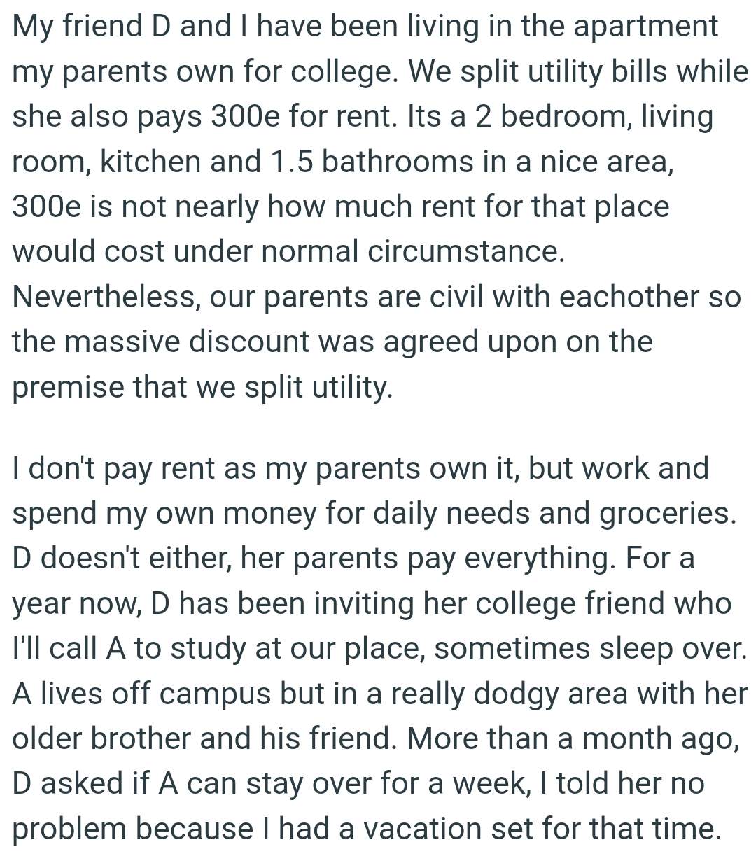 The massive discount was agreed upon on the premise that they split utility