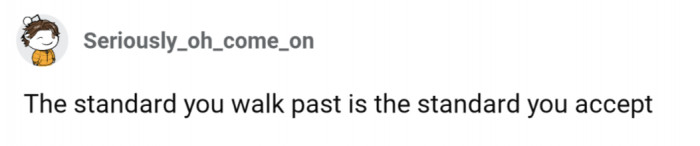 If you ignore something wrong happening you're complicit in it