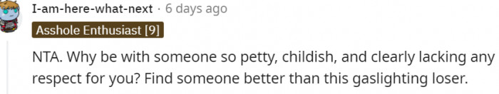 8. You need to find someone better