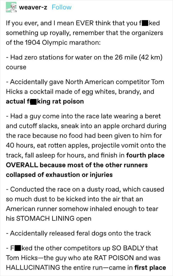 8. Worst mistakes ever