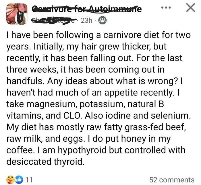 “I Eat Nothing But Raw Meat Raw Milk And Eggs, Why Am I Having Health Problems?”