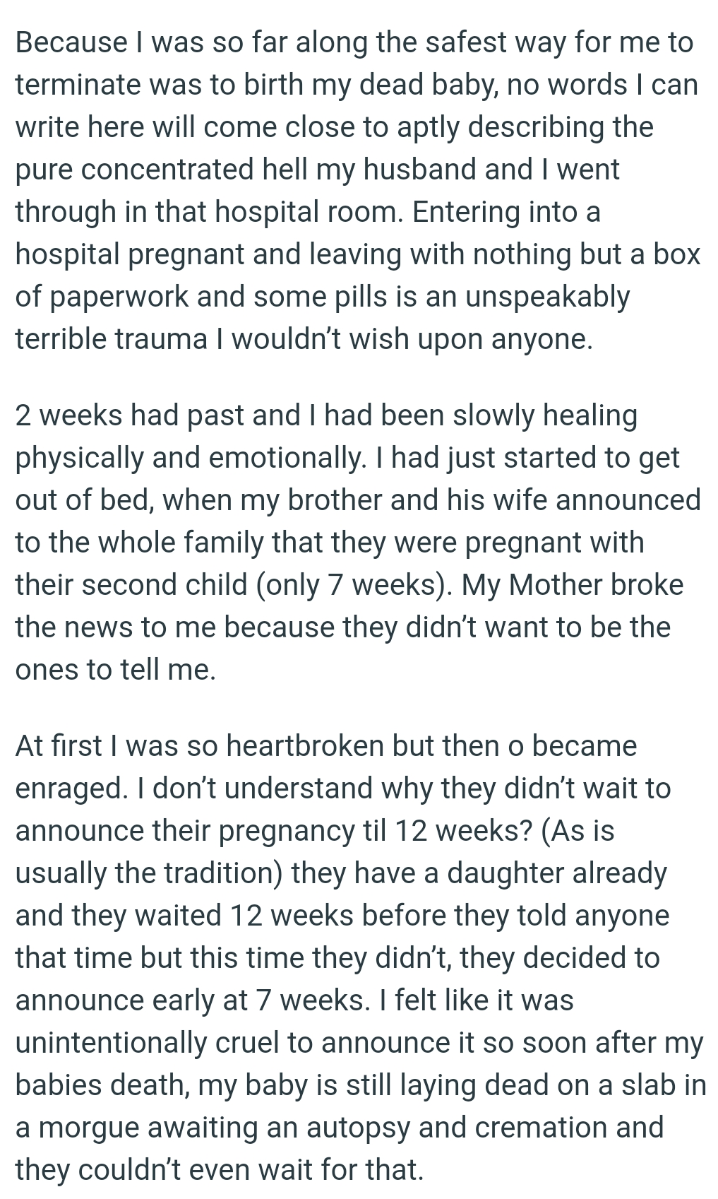Entering a Hospital Pregnant and Leaving with Nothing but a Box