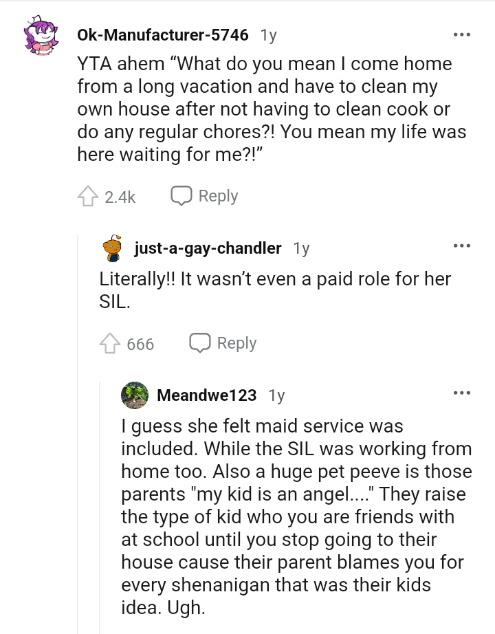 The Reddit post got a lot of comments, and here are some of the most upvoted ones