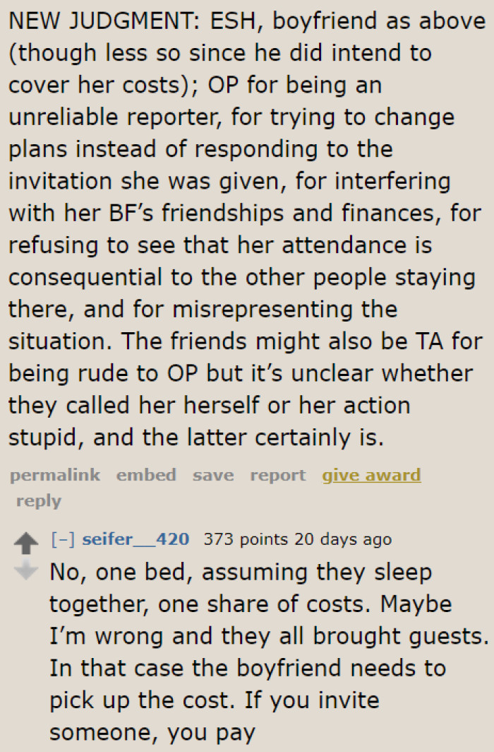 In the end, this user decided that everyone was at fault.