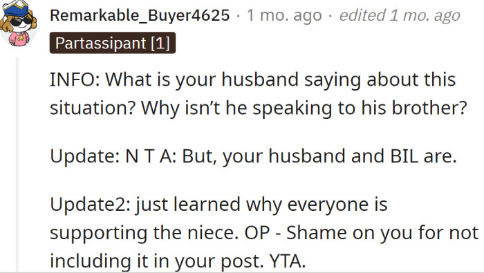 A Reddit user was curious and asked for more info: