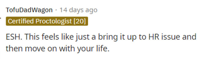 This might have been exactly what many of us would have done.