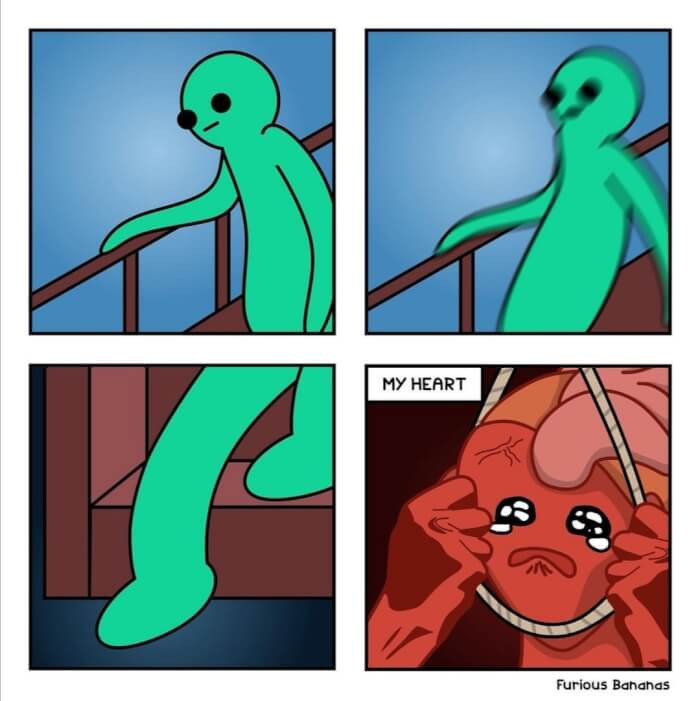 22. Damn it, my heart can’t handle this