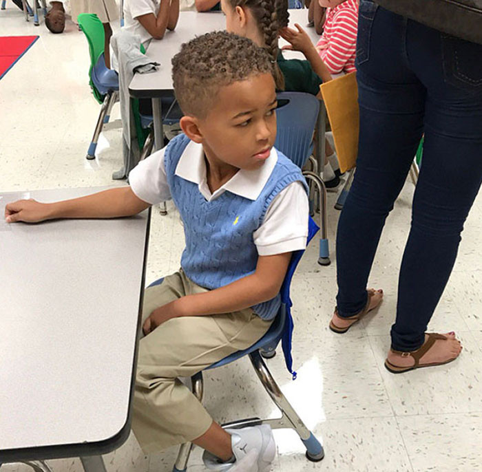 25. My Sister Was Taking Pictures Of My Nephew At School