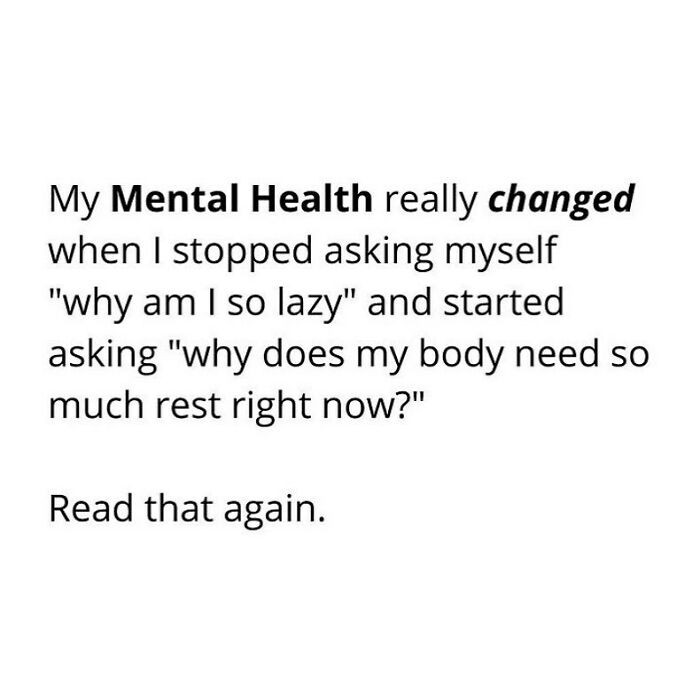 Laziness isn't always the reason.