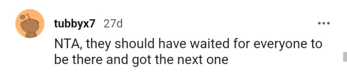 They should have waited for grandma before stopping an elevator