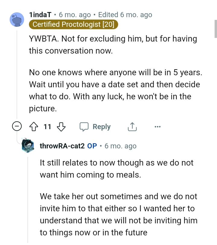 He Won't Be in the Picture by Then, Hopefully