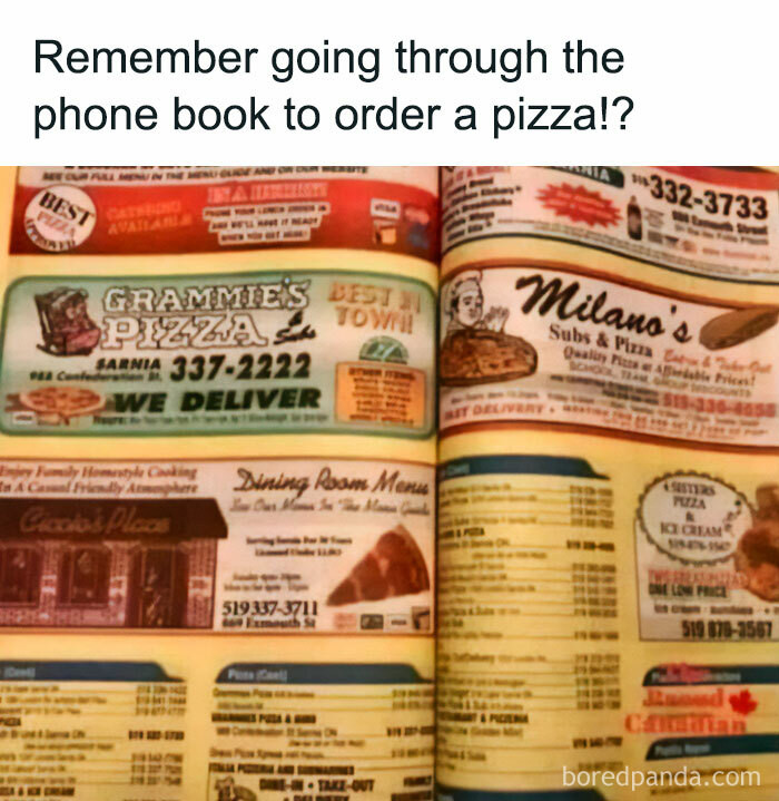 "Phone Book Order!"