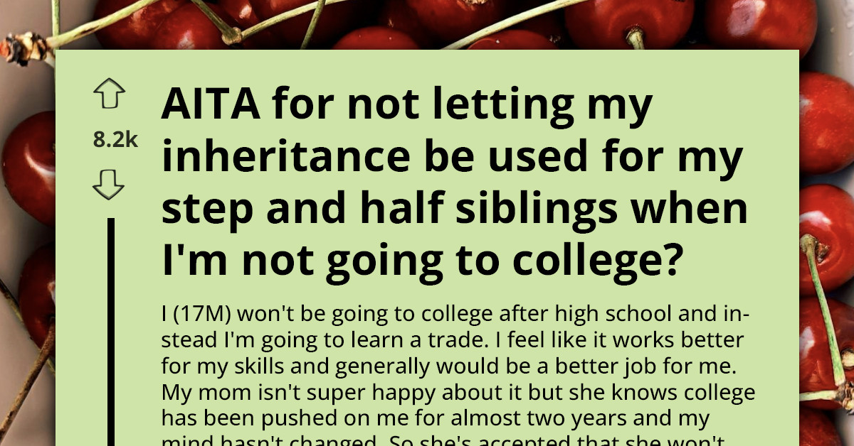 Teen Refuses to Share Late Dad’s Inheritance With Step and Half Siblings