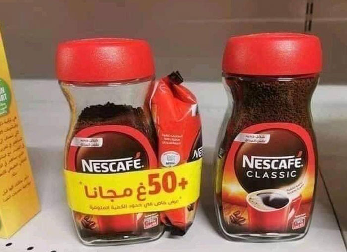 6. What Nescafé did was pointless.