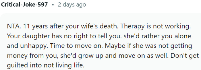 11 years. That's a lot of time to be alone.