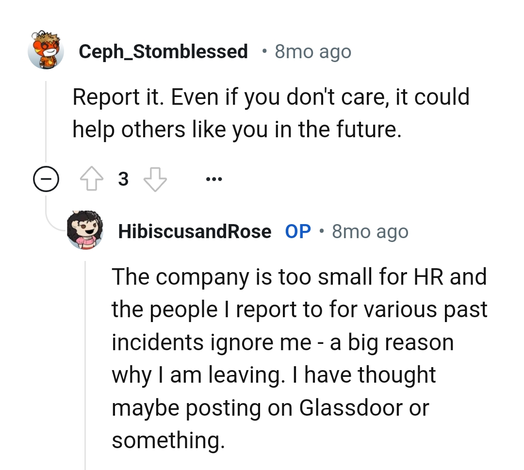 The company is small