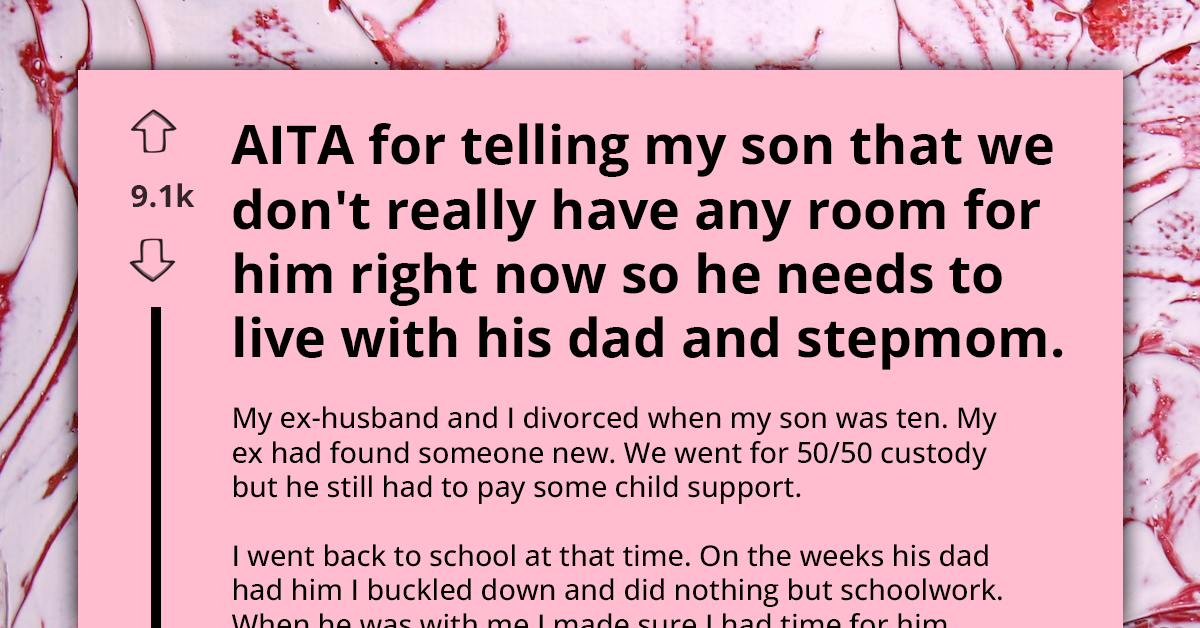 Teen Sides With Dad During Custody Battle Then Runs Back To Mom After Stepmom Rejects Him, But Change Of Heart Comes Too Late