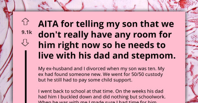 Teen Sides With Dad During Custody Battle Then Runs Back To Mom After Stepmom Rejects Him, But Change Of Heart Comes Too Late