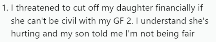 OP has offered the following explanation for why they think they might be the a-hole: