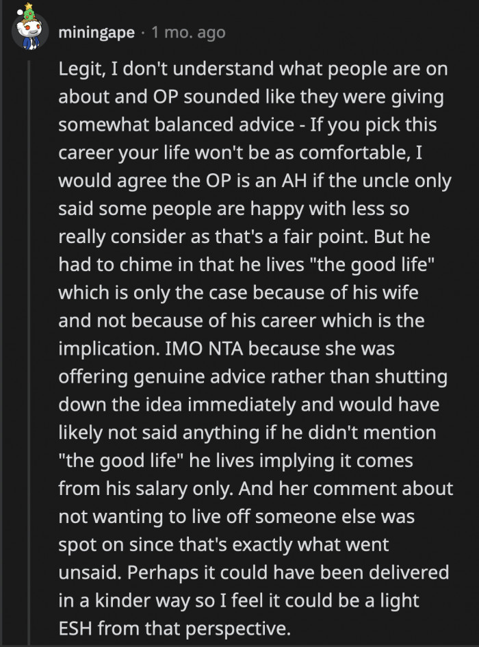 It could be that both of them suck: OP for her personal attack on her BIL and Bill for misrepresenting why he can afford to live a good life.