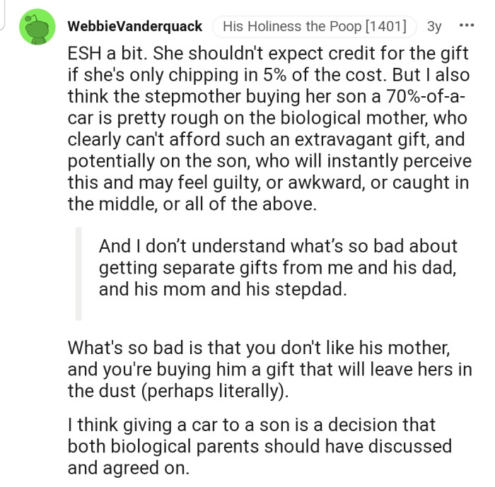 This Redditor has made some interesting points. Do you agree?