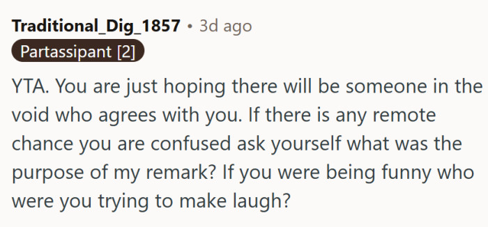 Can OP find such a person?