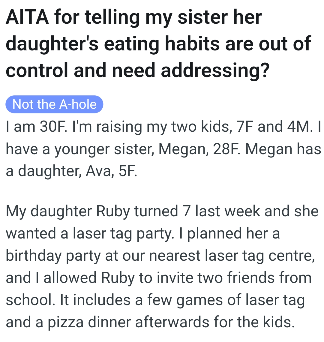 The OP Kicks Off Her Story