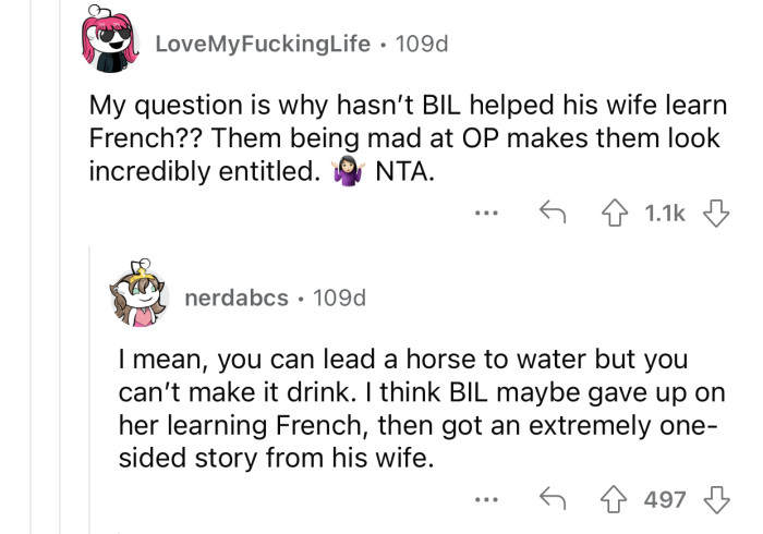 You can't teach someone anything unless they are willing to learn.