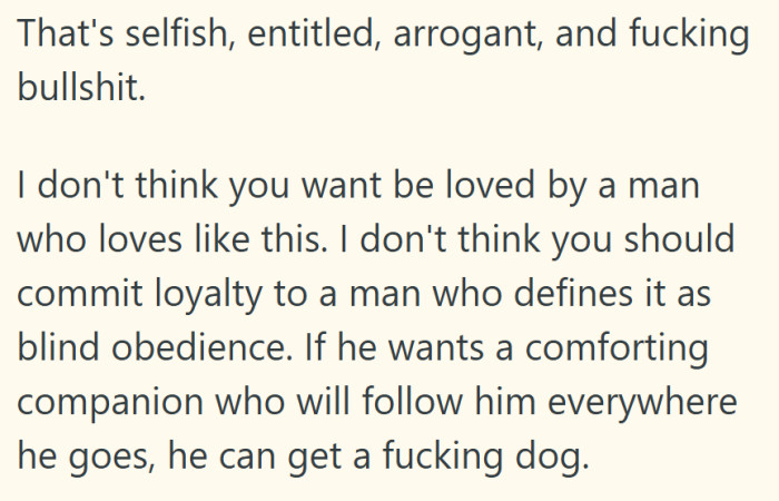 Love built on control isn’t devotion—it’s dependency dressed up as care.