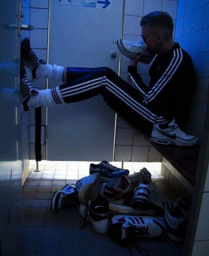 14. We don’t even want to know what this guy is doing!