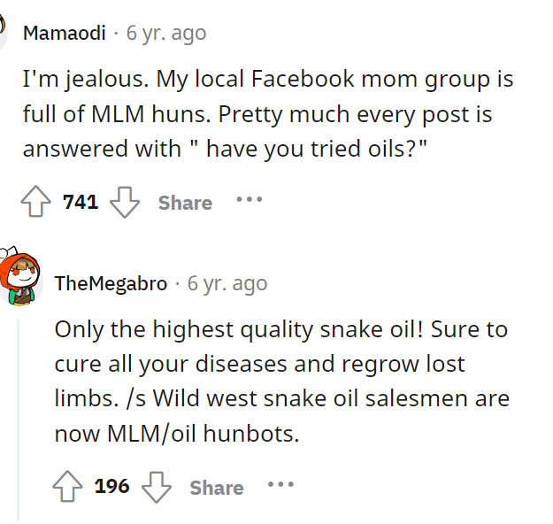 MLMs can be a huge topic on social media when people start chiming in because we've almost all had an encounter with someone from an MLM.