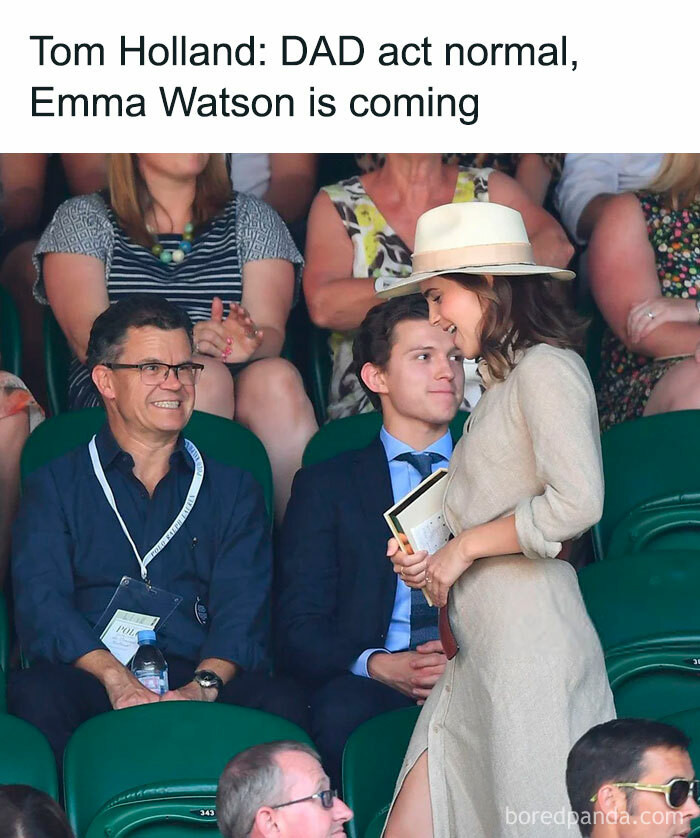 6. Dad, please act normal