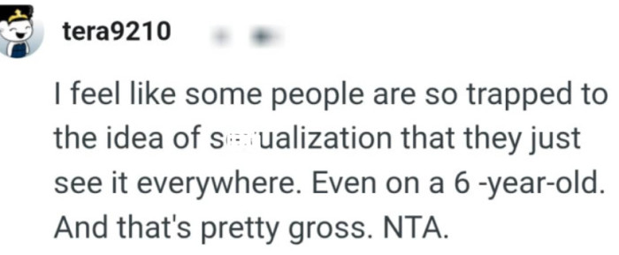 Some people are so trapped to the idea of sexualization