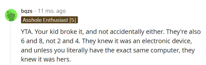 Many agree that by the ages of 6 and 8, children should already understand the concept of respecting others' belongings.