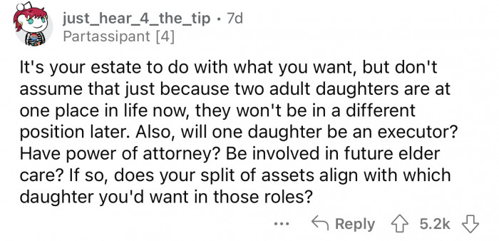 Nothing in life is guaranteed, and things can change quickly.