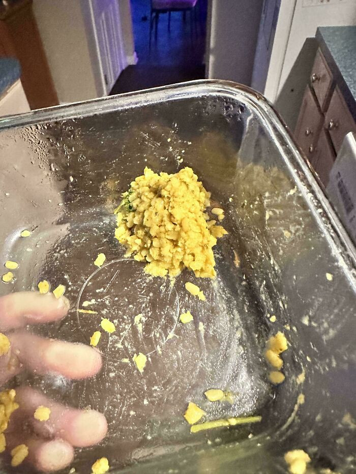 "My Husband Puts This Much Food Back In The Fridge To Avoid Doing The Dishes"
