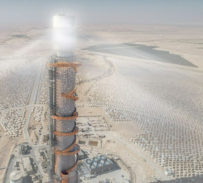 28. Ashalim Solar Power Tower, Negev Desert, Israel