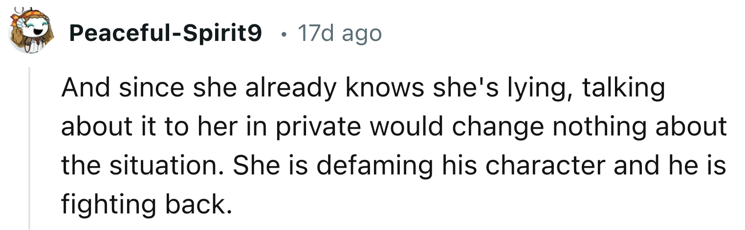 Talking About It In Private Wouldn't Change A Thing