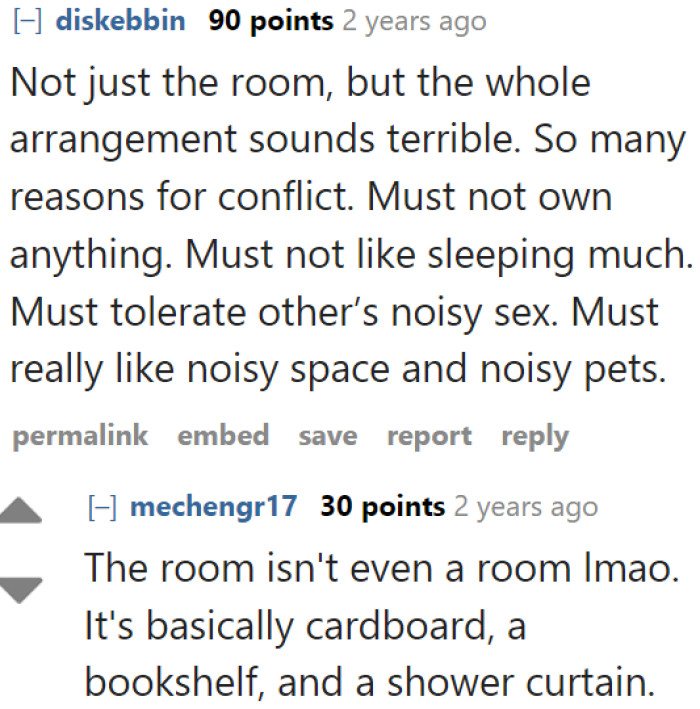 There's just no way you can have a peaceful night's sleep with all the noise.