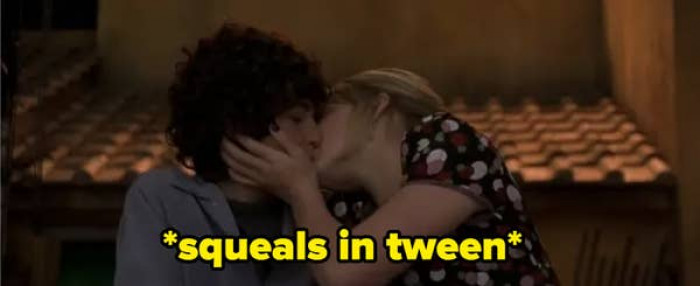 9. In The Lizzie McGuire Movie, when Gordo and Lizzie kiss: