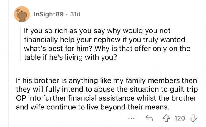 It could easily spiral out of control.