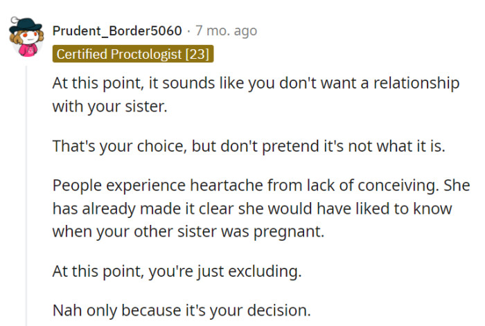 Just don't call it anything else but exclusion.