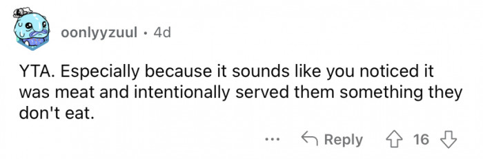 Sounds like it was intentional.