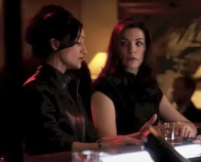 11. Archie Panjabi and Julianna Margulies