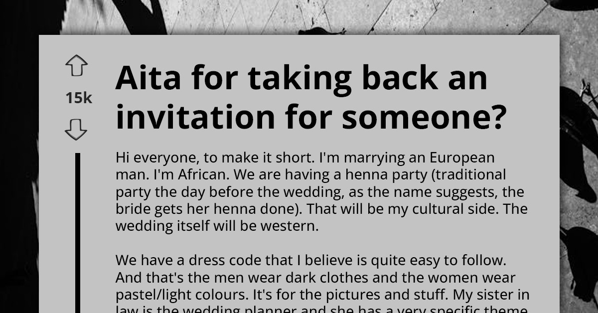 Wedding Drama Unfolds After Guest Rejects Bride’s Dress Code