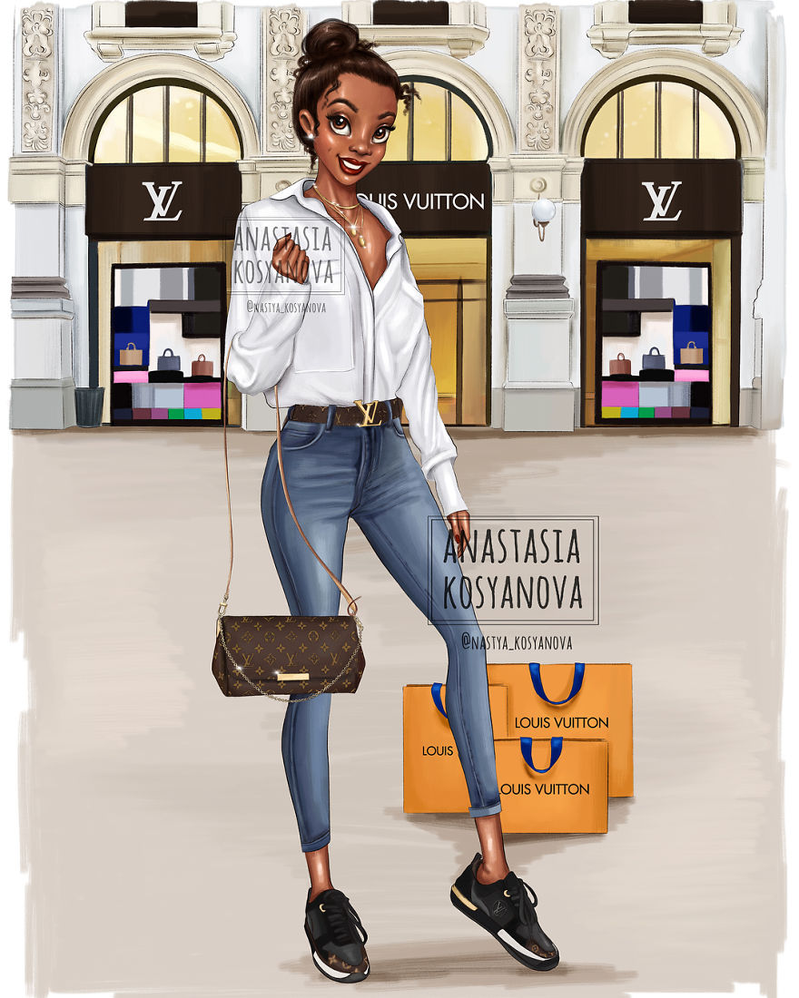 8. Tiana - Louis Vuitton