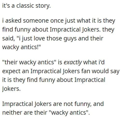 It's definitely a classic story